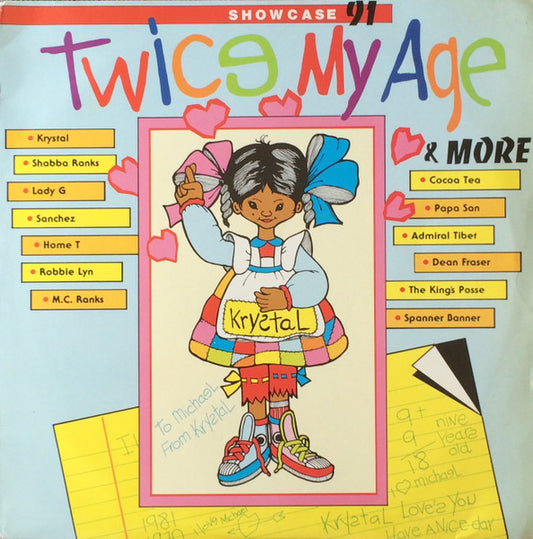 Various : Showcase 91 - Twice My Age & More (LP, Comp)
