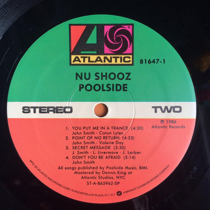 Nu Shooz : Poolside (LP, Album, SP )