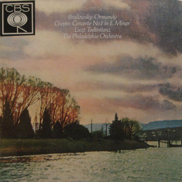 Frédéric Chopin, Franz Liszt - Alexander Brailowsky / Eugene Ormandy, The Philadelphia Orchestra : Concerto No. 1 In E Minor / Todtentanz (LP, RE)