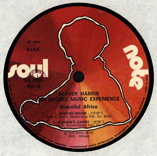 The 360 Degree Music Experience : Beautiful Africa (LP, Album)