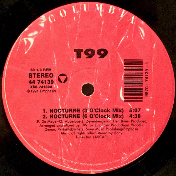 T99 : Nocturne (12")