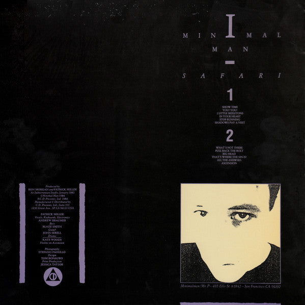 Minimal Man (2) : Safari (LP, Album)