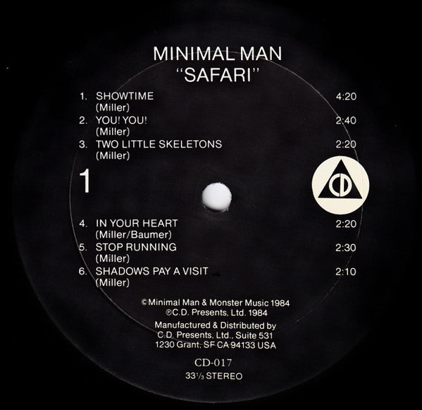 Minimal Man (2) : Safari (LP, Album)