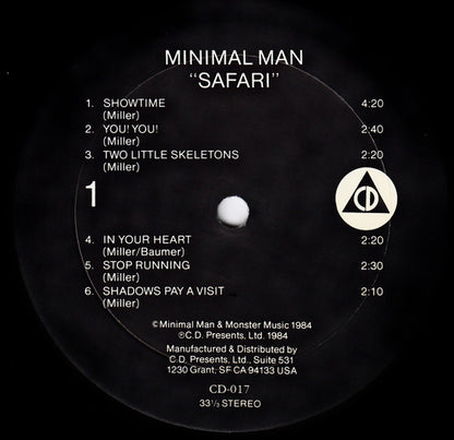 Minimal Man (2) : Safari (LP, Album)