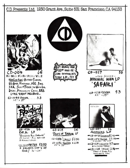 Minimal Man (2) : Safari (LP, Album)