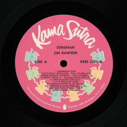 Jim Dawson (2) : Songman (LP, Album)