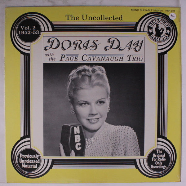 Doris Day : The Uncollected Doris Day, Vol. 2, 1952-53 (LP, Comp, Mono)