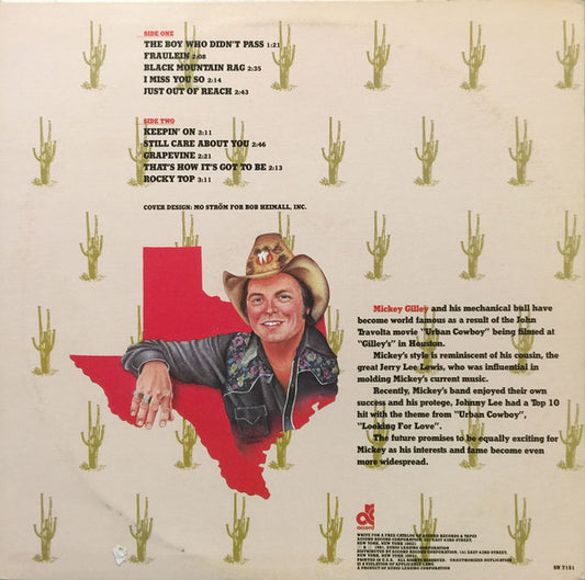 Mickey Gilley : Suburban Cowboy (LP, Comp)