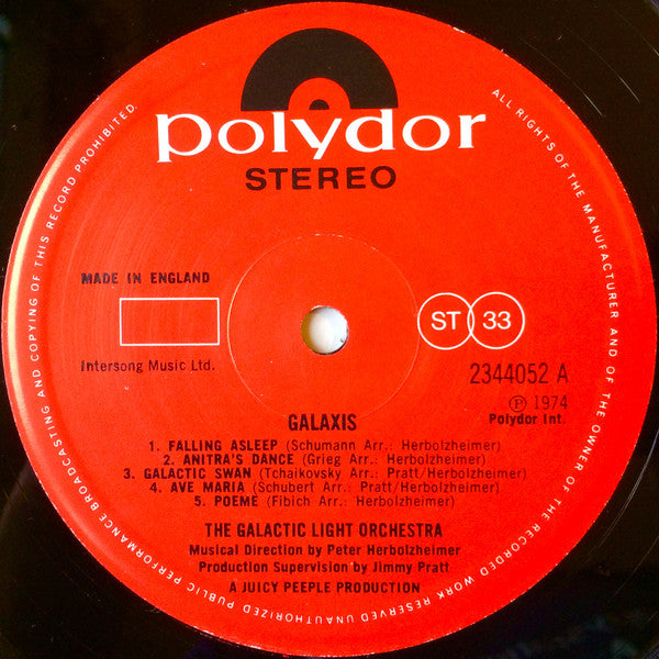 Time Travellers (5) / The Galactic Light Orchestra : Galaxis (LP, Album)