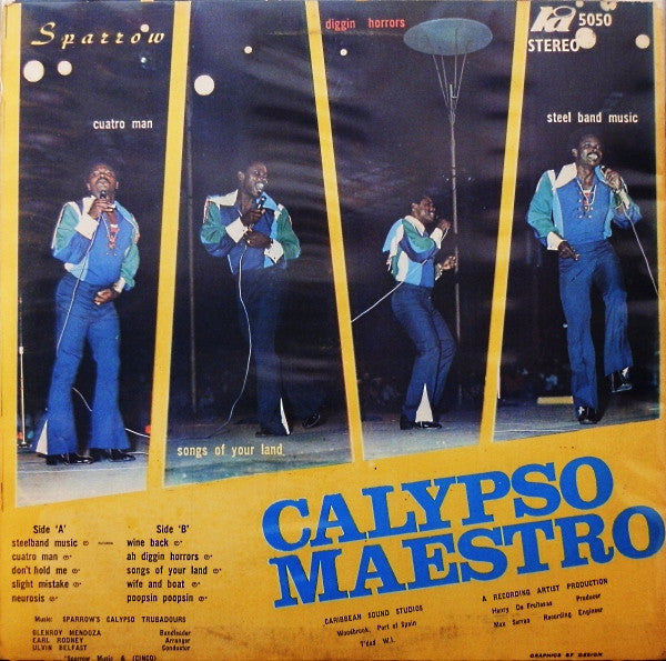 Mighty Sparrow : Calypso Maestro (LP, Album)