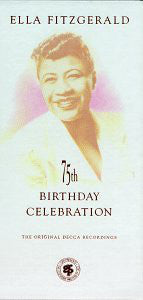 Ella Fitzgerald : 75th Birthday Celebration (2xCD, Comp, RM)