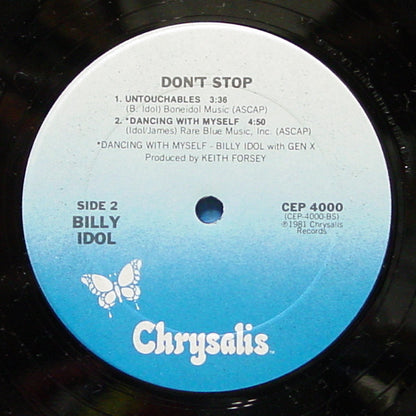 Billy Idol : Don't Stop (12", EP)