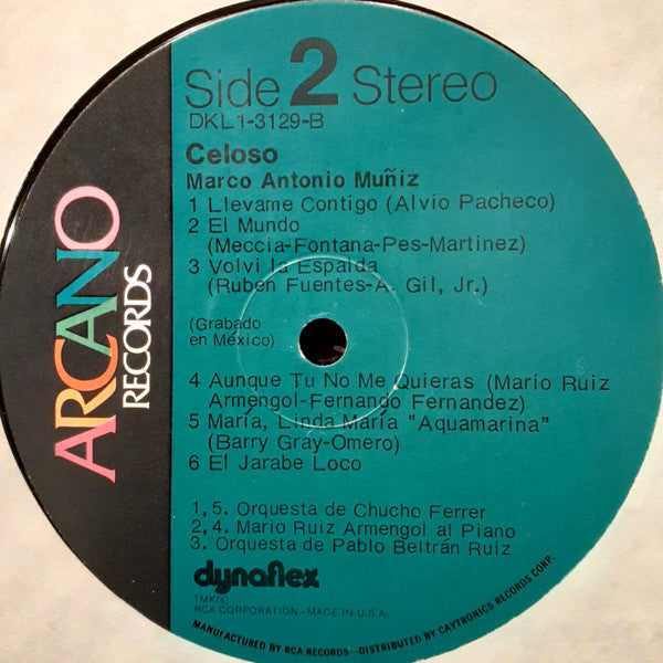 Marco Antonio Muñiz : Celoso (LP, Album)