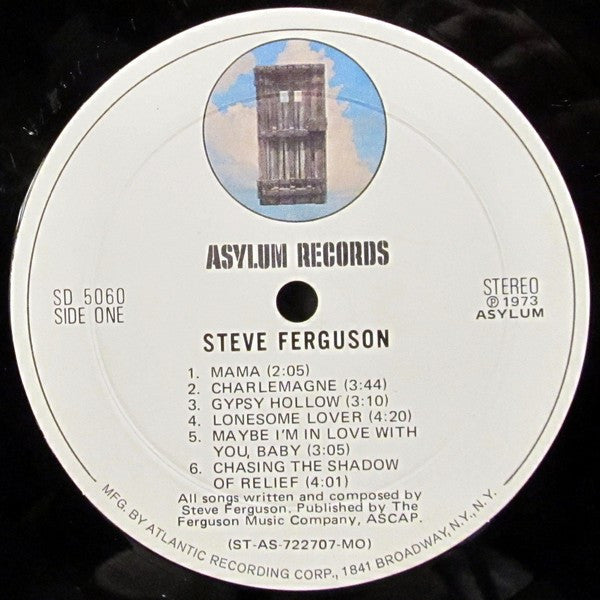 Stephen Ferguson : Steve Ferguson (LP, Mon)