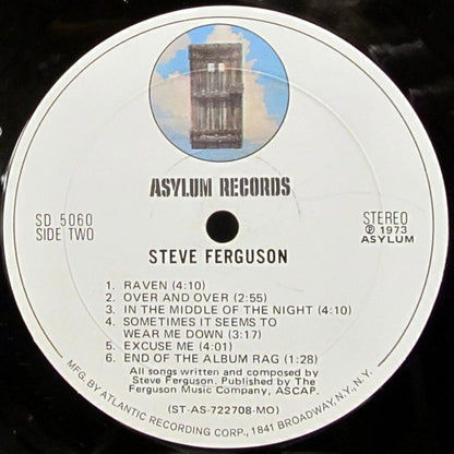 Stephen Ferguson : Steve Ferguson (LP, Mon)