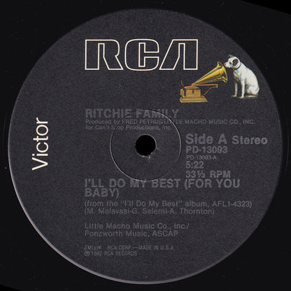 The Ritchie Family : I'll Do My Best (For You Baby) (12")