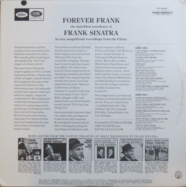 Frank Sinatra : Forever Frank (LP, Comp, Duo)