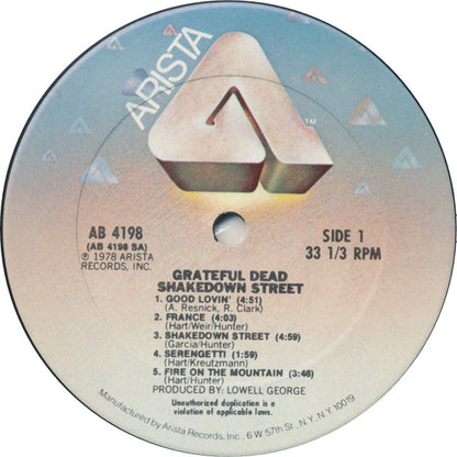 The Grateful Dead : Shakedown Street (LP, Album, Ter)