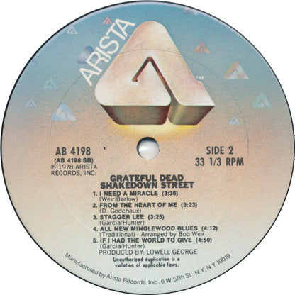 The Grateful Dead : Shakedown Street (LP, Album, Ter)