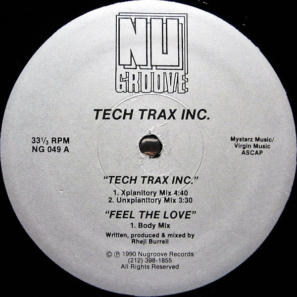 Tech Trax Inc : Tech Trax Inc. (12")