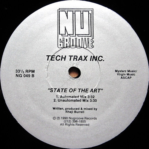 Tech Trax Inc : Tech Trax Inc. (12")