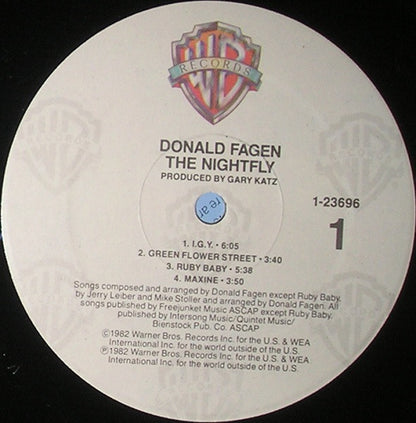 Donald Fagen : The Nightfly (LP, Album, RE)