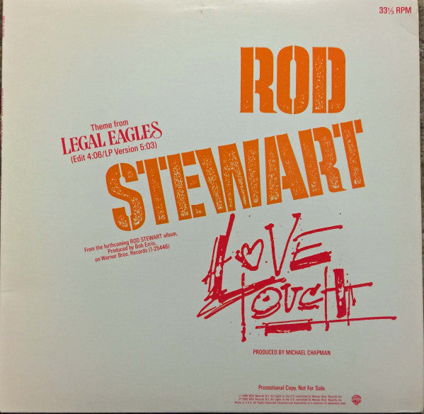 Rod Stewart : Love Touch (12", Promo)