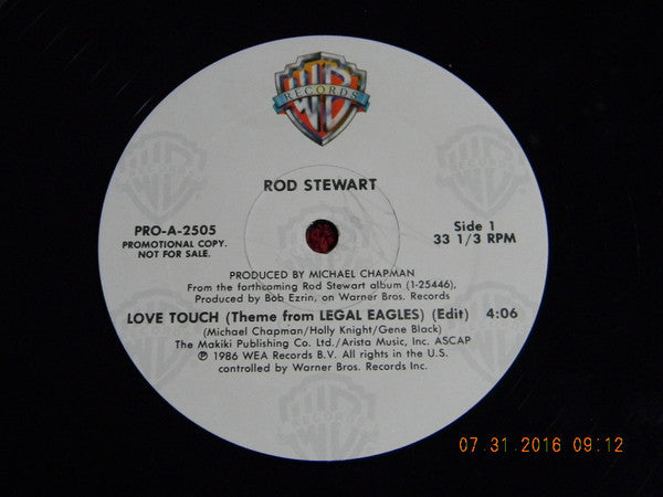 Rod Stewart : Love Touch (12", Promo)