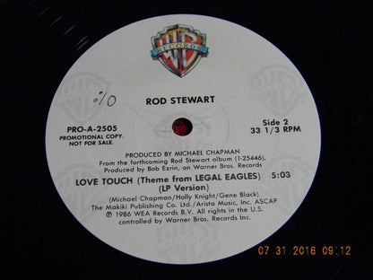 Rod Stewart : Love Touch (12", Promo)