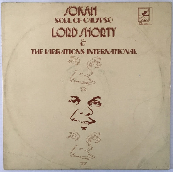 Lord Shorty & The Vibrations International : Sokah Soul Of Calypso  (LP, Album)