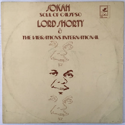 Lord Shorty & The Vibrations International : Sokah Soul Of Calypso  (LP, Album)