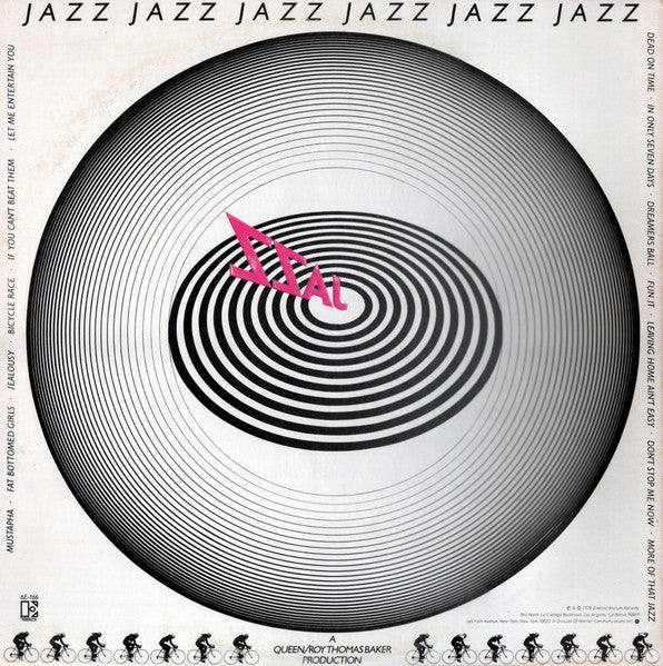 Queen : Jazz (LP, Album, Promo, PRC)