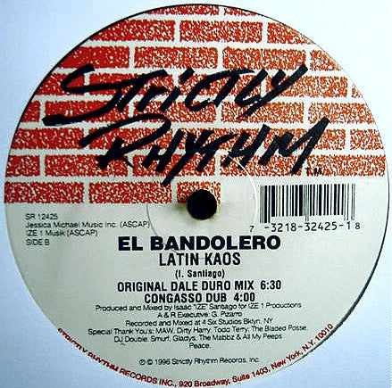 El Bandolero : Latin Kaos (12")