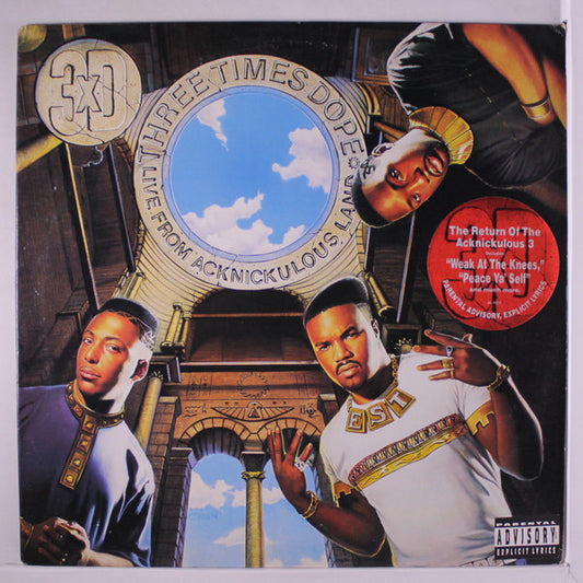 Three Times Dope : Live From Acknickulous Land (LP, Album)