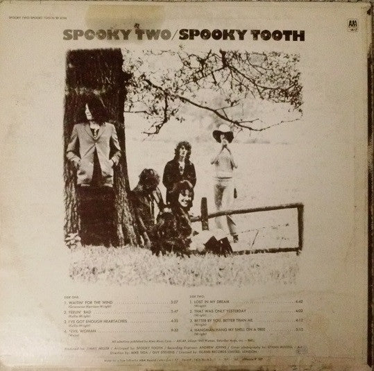 Spooky Tooth : Spooky Two (LP, Album, Mon)