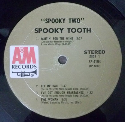 Spooky Tooth : Spooky Two (LP, Album, Mon)
