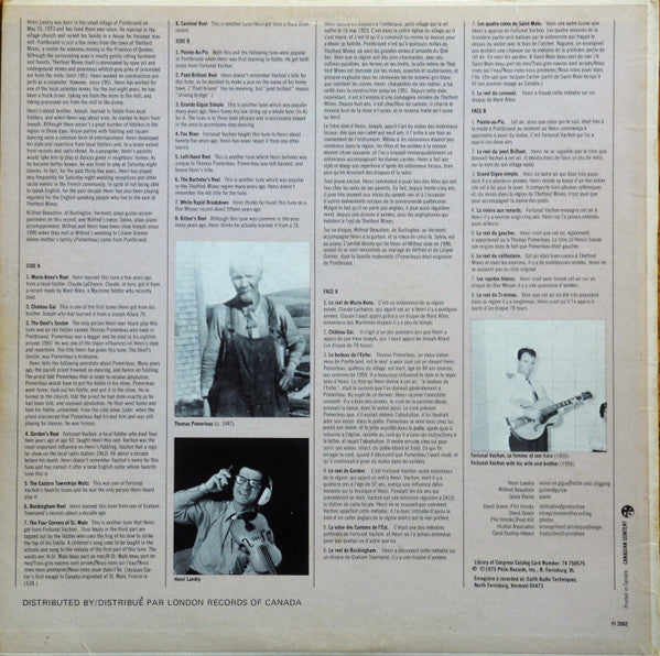 Henri Landry : Henri Landry (LP)