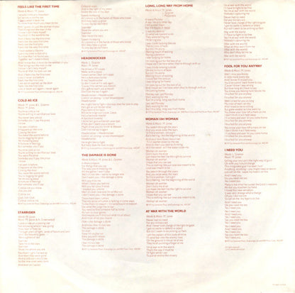 Foreigner : Foreigner (LP, Album, PR/)