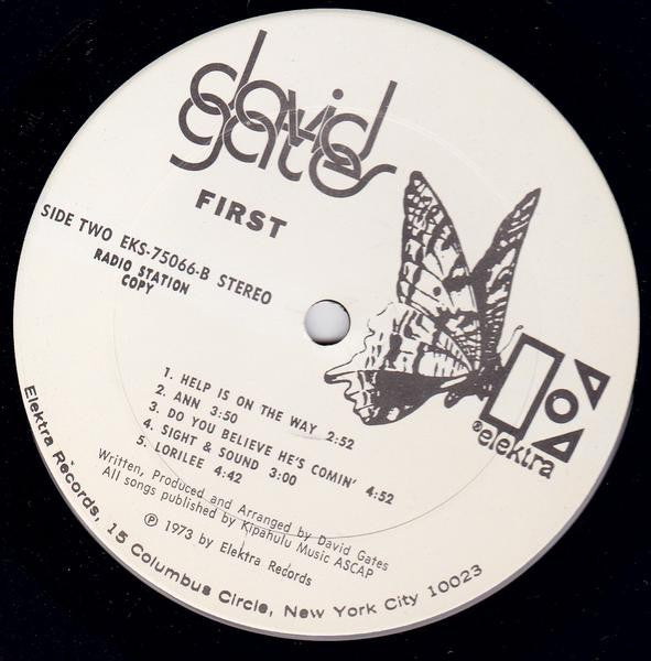 David Gates : First (LP, Album, Promo)