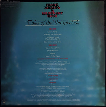 Frank Marino & Mahogany Rush : Tales Of The Unexpected (LP, Album, Promo)