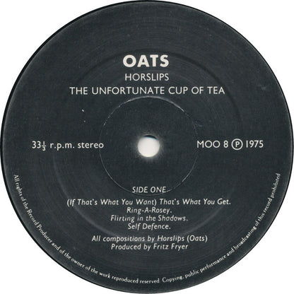 Horslips : The Unfortunate Cup Of Tea! (LP, Album)