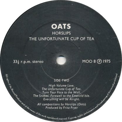 Horslips : The Unfortunate Cup Of Tea! (LP, Album)