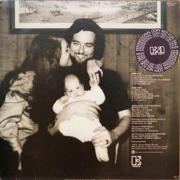 Mickey Newbury : I Came To Hear The Music (LP, Album, Promo)
