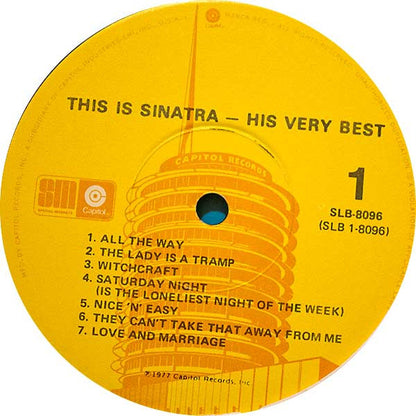 Frank Sinatra : This Is Sinatra ...His Very Best (2xLP, Comp, RE)