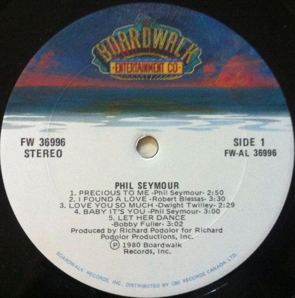 Phil Seymour : Phil Seymour (LP, Album)
