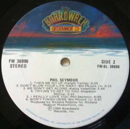 Phil Seymour : Phil Seymour (LP, Album)