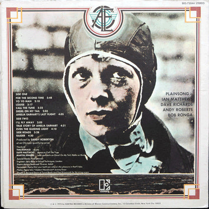 Plainsong : In Search Of Amelia Earhart (LP, Album, Promo, San)