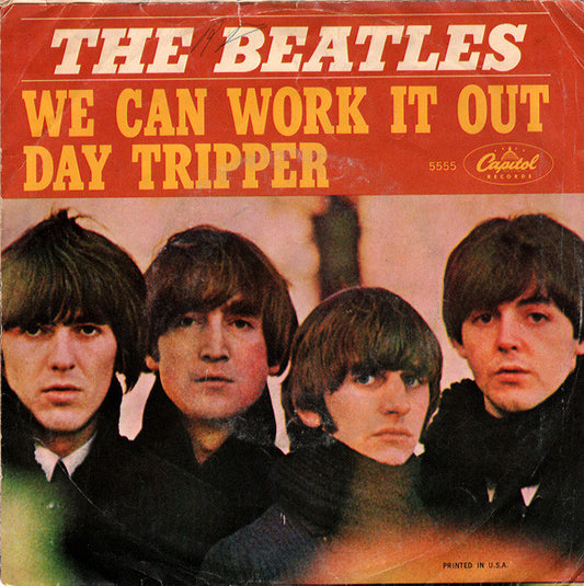 The Beatles : We Can Work It Out / Day Tripper (7", Single, Glo)