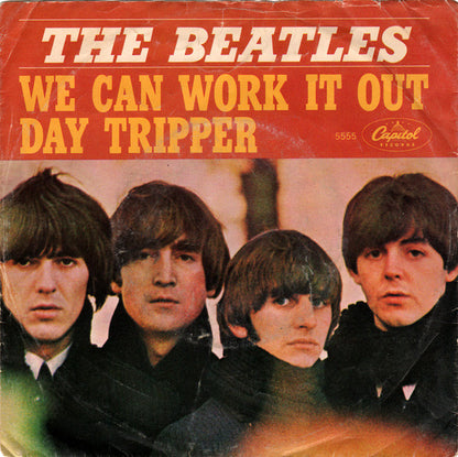 The Beatles : We Can Work It Out / Day Tripper (7", Single, Glo)