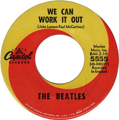 The Beatles : We Can Work It Out / Day Tripper (7", Single, Glo)